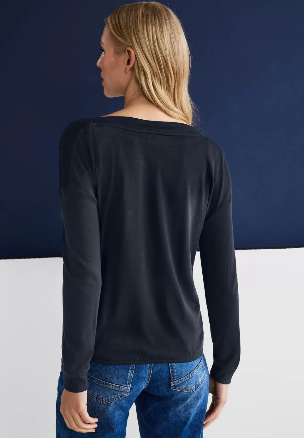 Street One Shirt Mit Partprint^Damen Langarm Shirts