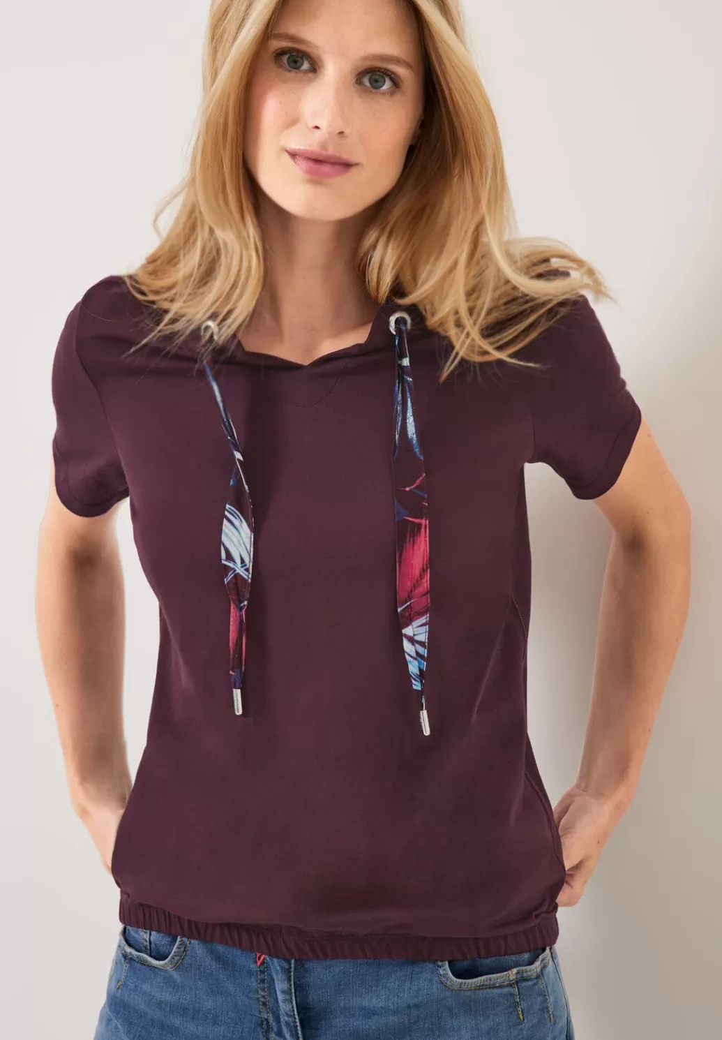 Street One Shirt Mit Print Tunnelzgband^Damen Shirts