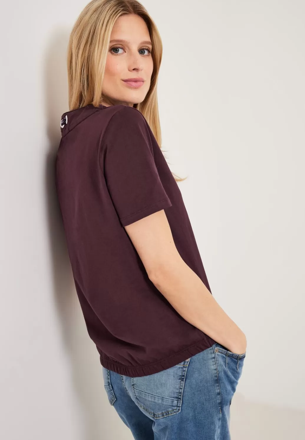 Street One Shirt Mit Print Tunnelzgband^Damen Shirts