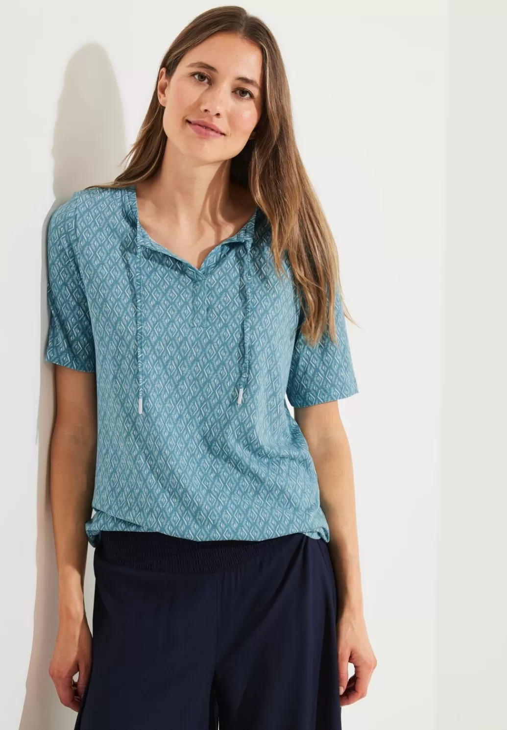 Street One Shirt Mit Rhombus Print^Damen Shirts