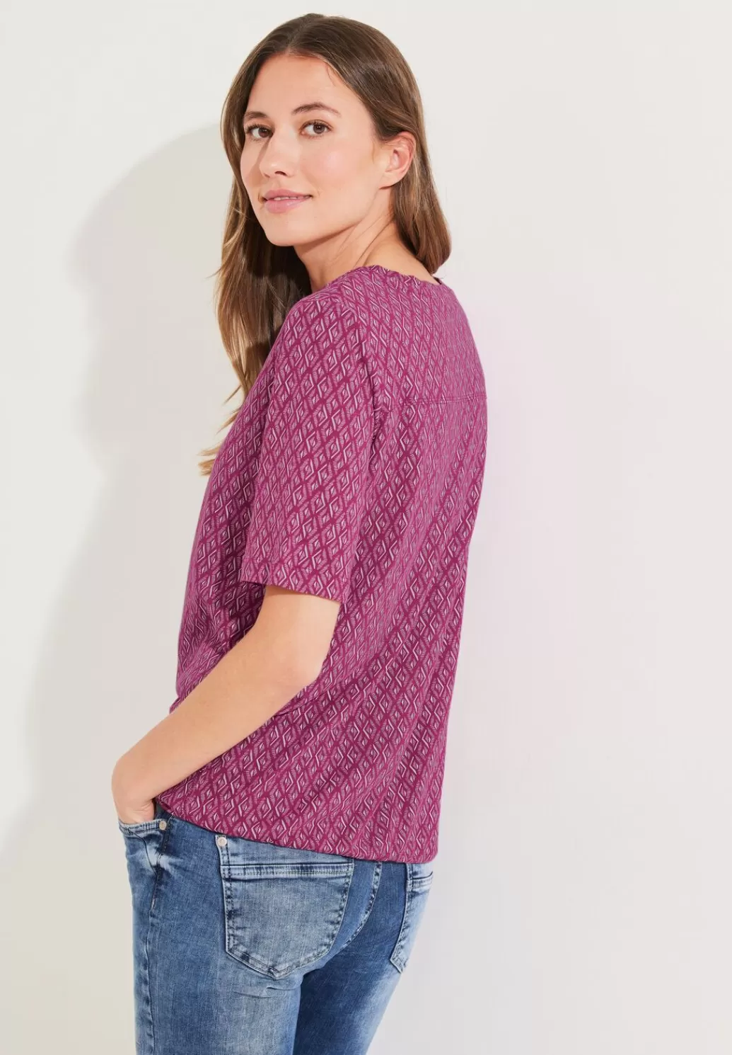 Street One Shirt Mit Rhombus Print^Damen Shirts