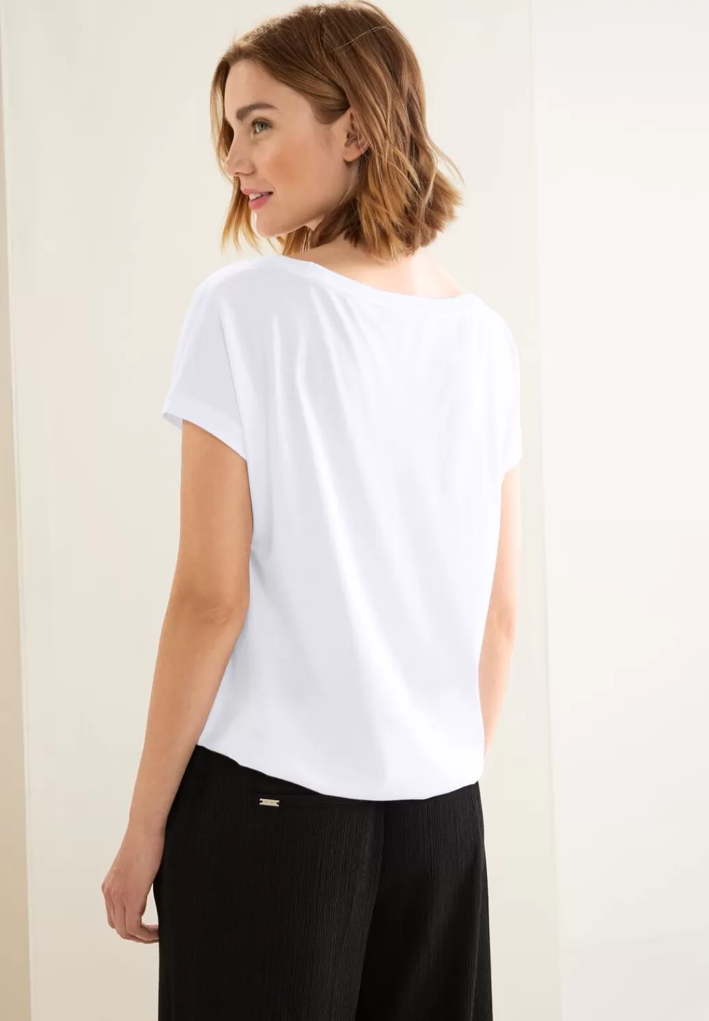 Street One Shirt Mit Ripptapes^Damen Shirts