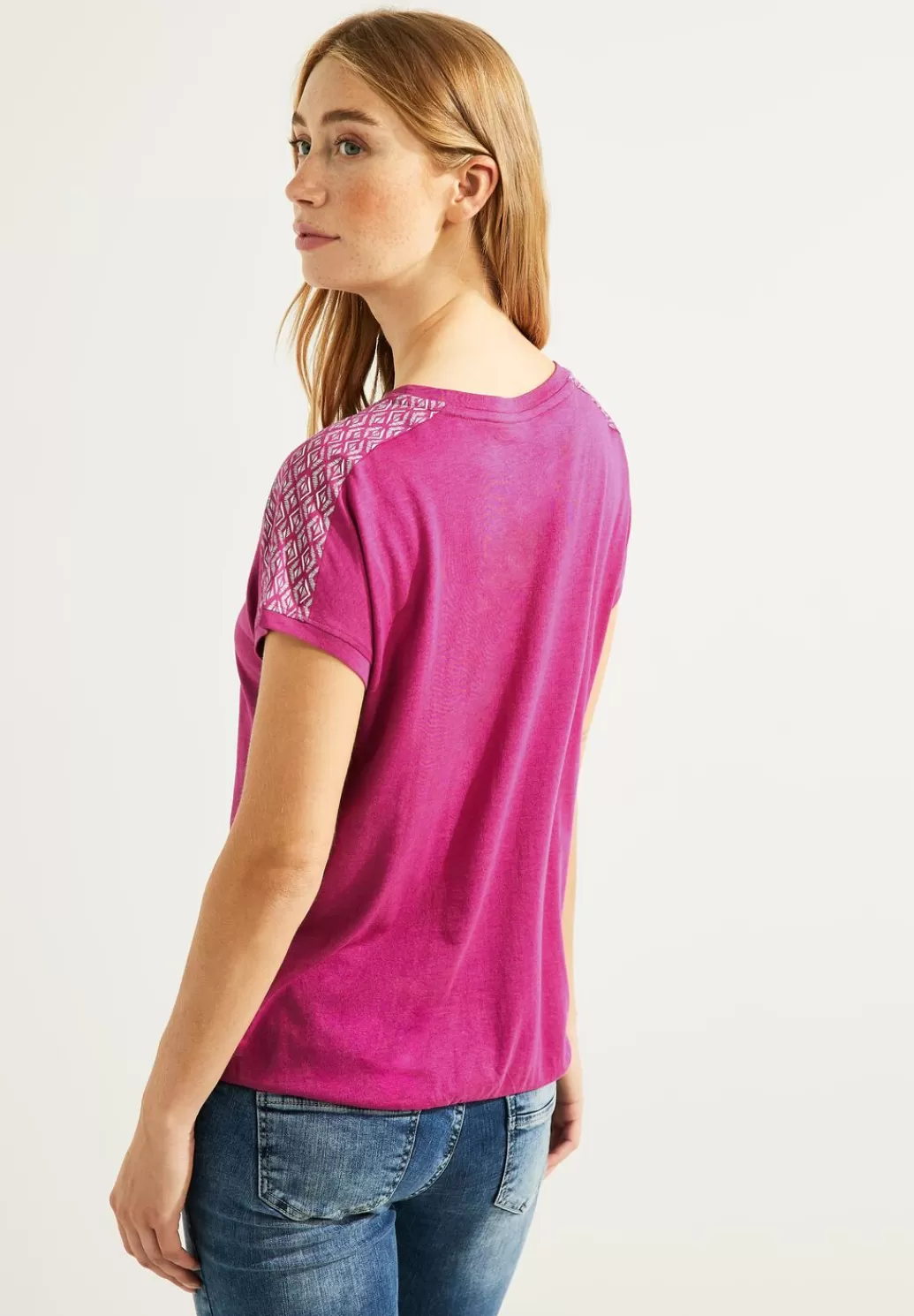 Street One Shirt Mit Schulterprint^Damen Shirts