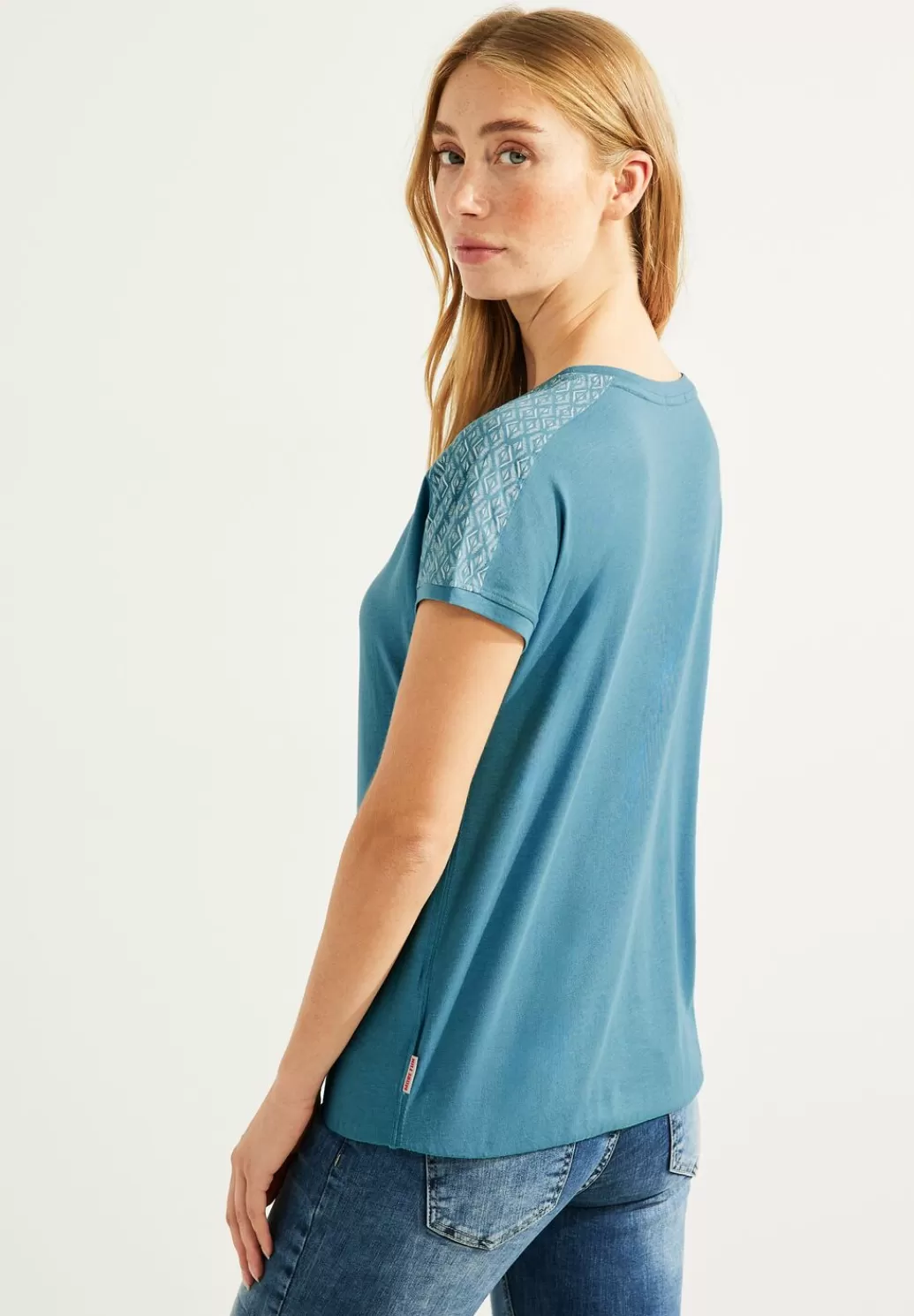 Street One Shirt Mit Schulterprint^Damen Shirts