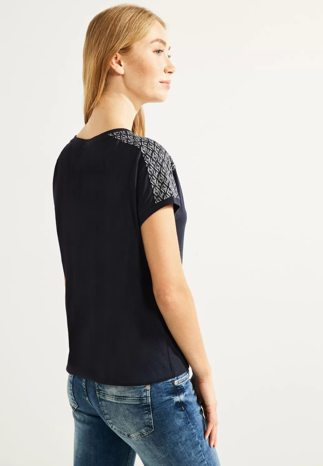 Street One Shirt Mit Schulterprint^Damen Shirts