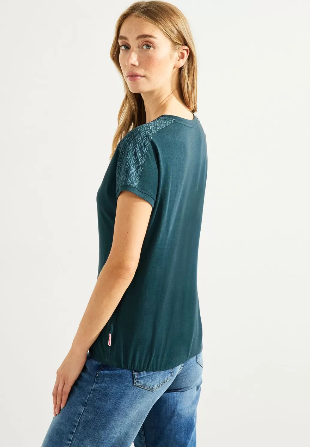 Street One Shirt Mit Schulterprint^Damen Shirts