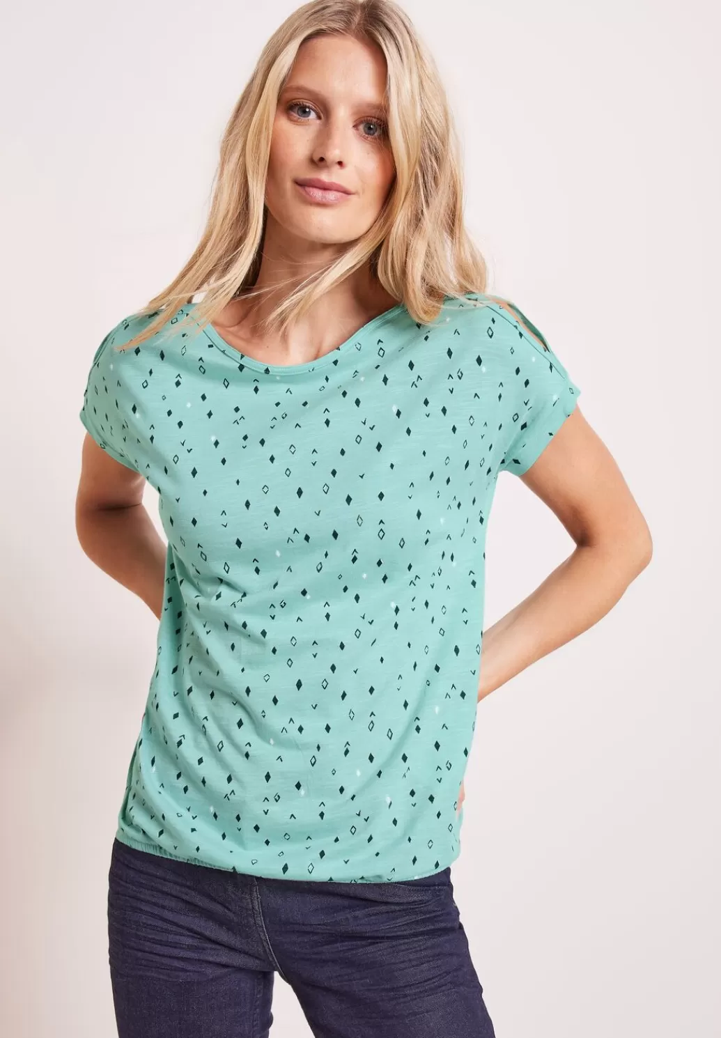 Street One Shirt Mit Schulterschlitz^Damen Shirts