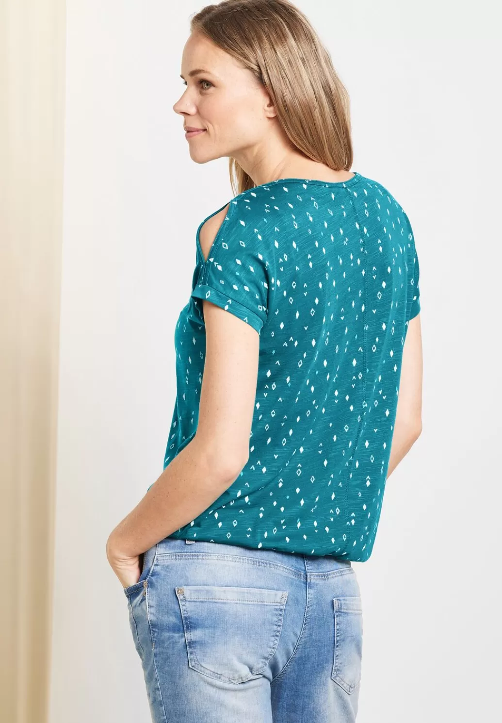 Street One Shirt Mit Schulterschlitz^Damen Shirts