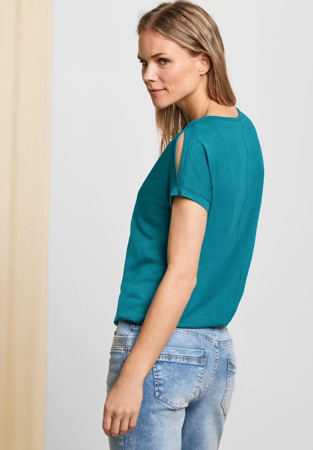 Street One Shirt Mit Schulterschlitz^Damen Shirts