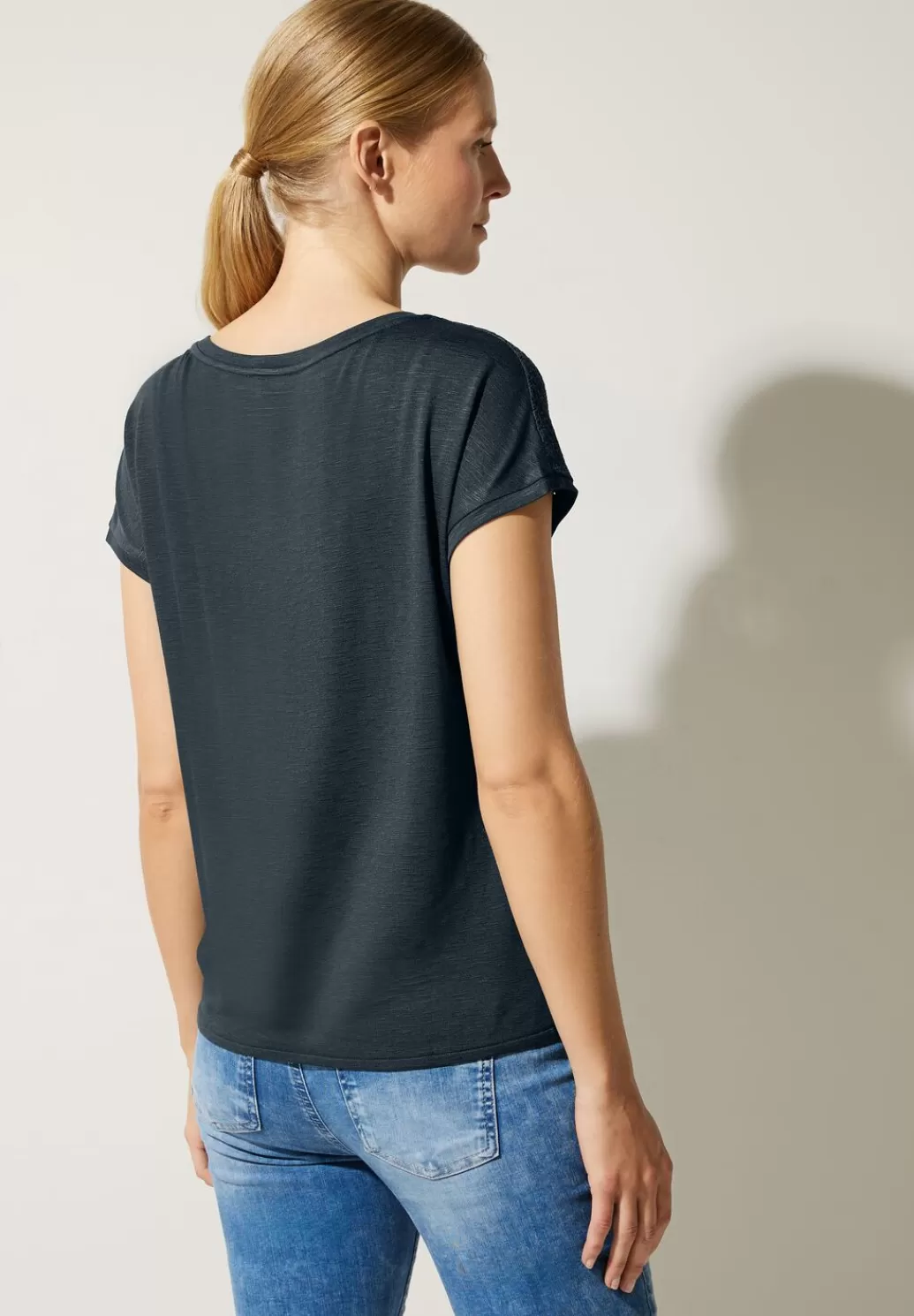 Street One Shirt Mit Spitzendetail^Damen Shirts