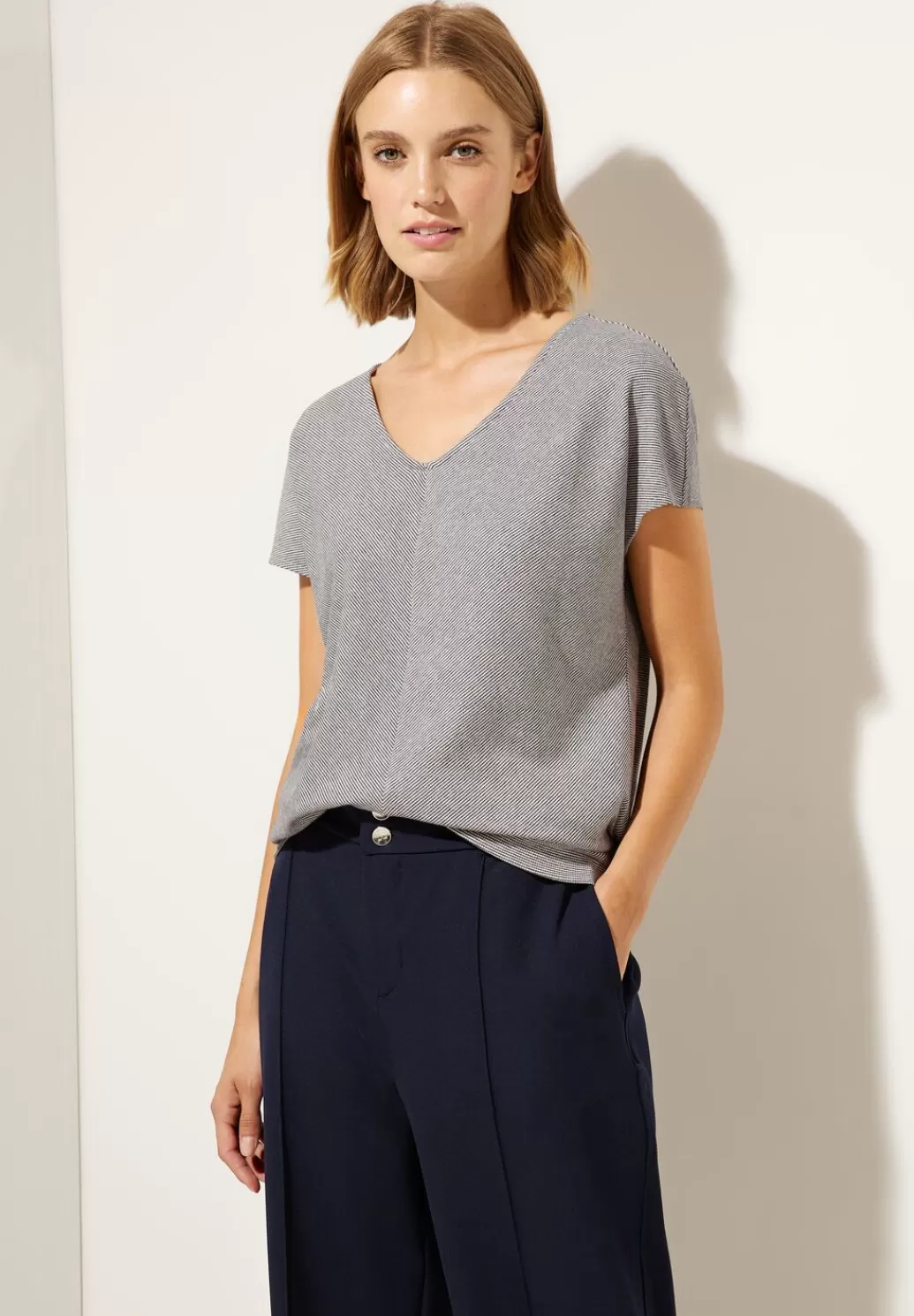 Street One Shirt Mit Streifenmuster^Damen Shirts