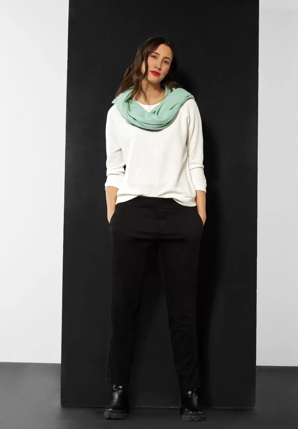 Street One Shirt Mit Struktur^Damen 3/4-Arm Shirts