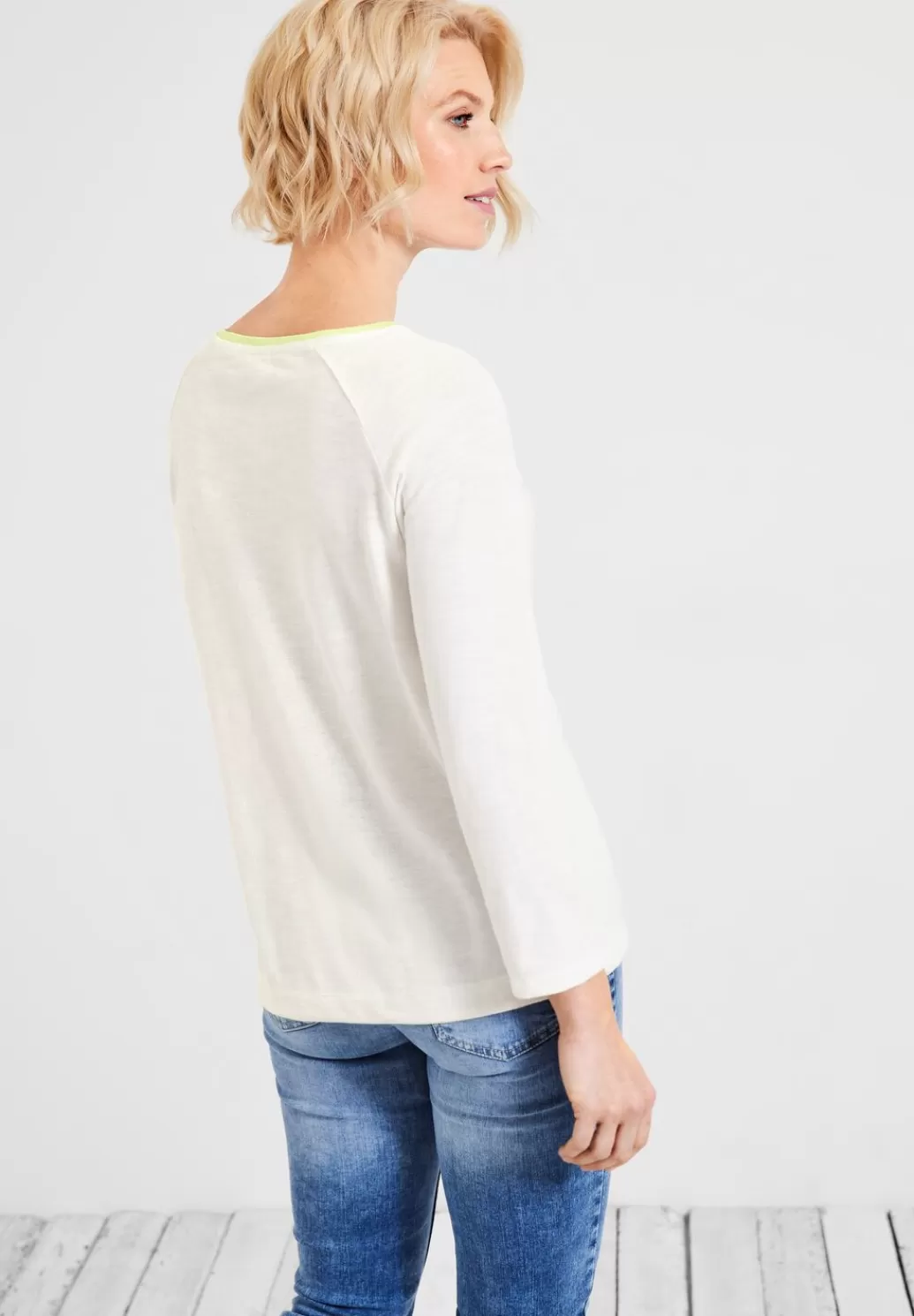 Street One Shirt Mit Struktur^Damen 3/4-Arm Shirts