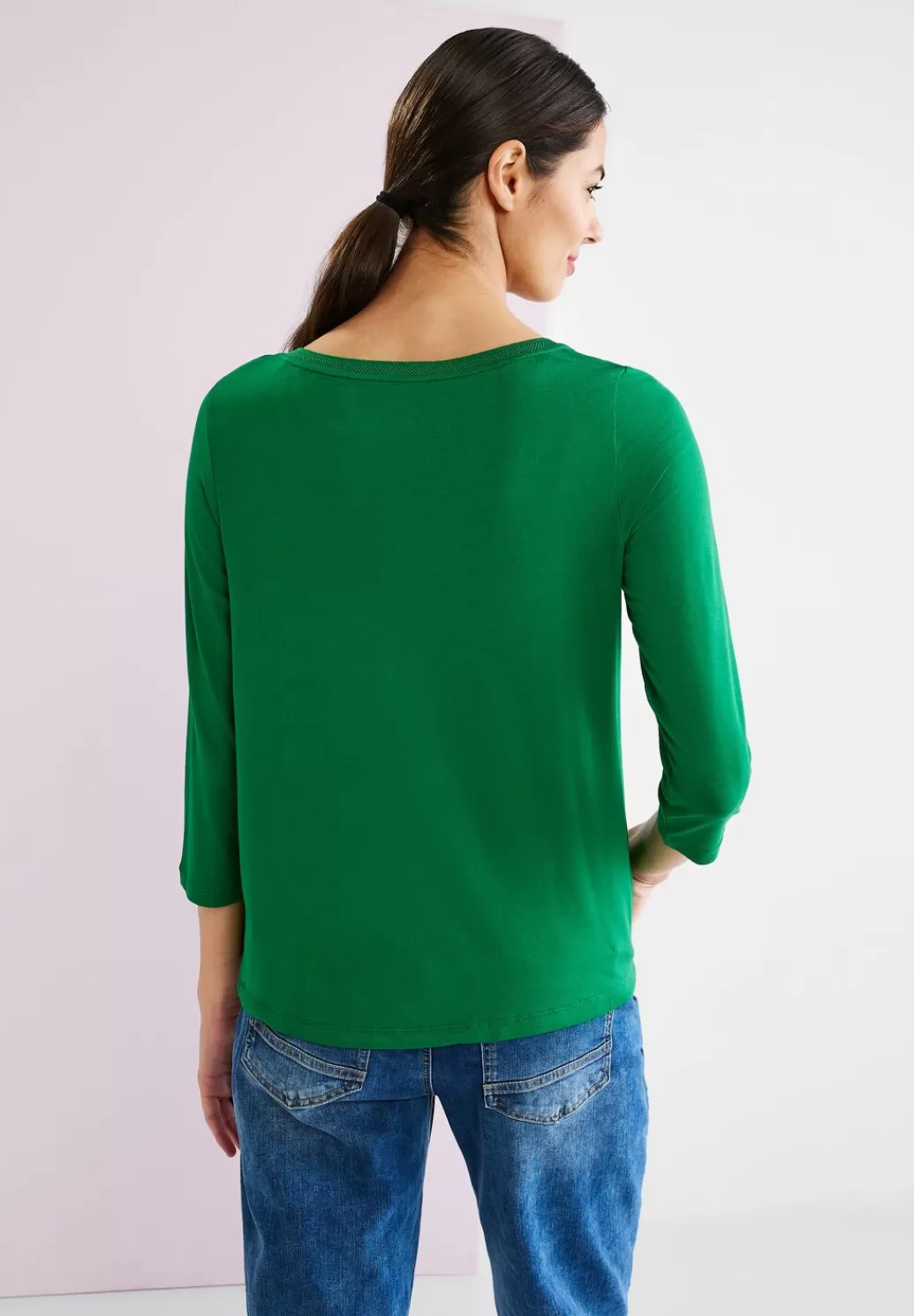 Street One Shirt Mit Tunnelzugband^Damen 3/4-Arm Shirts