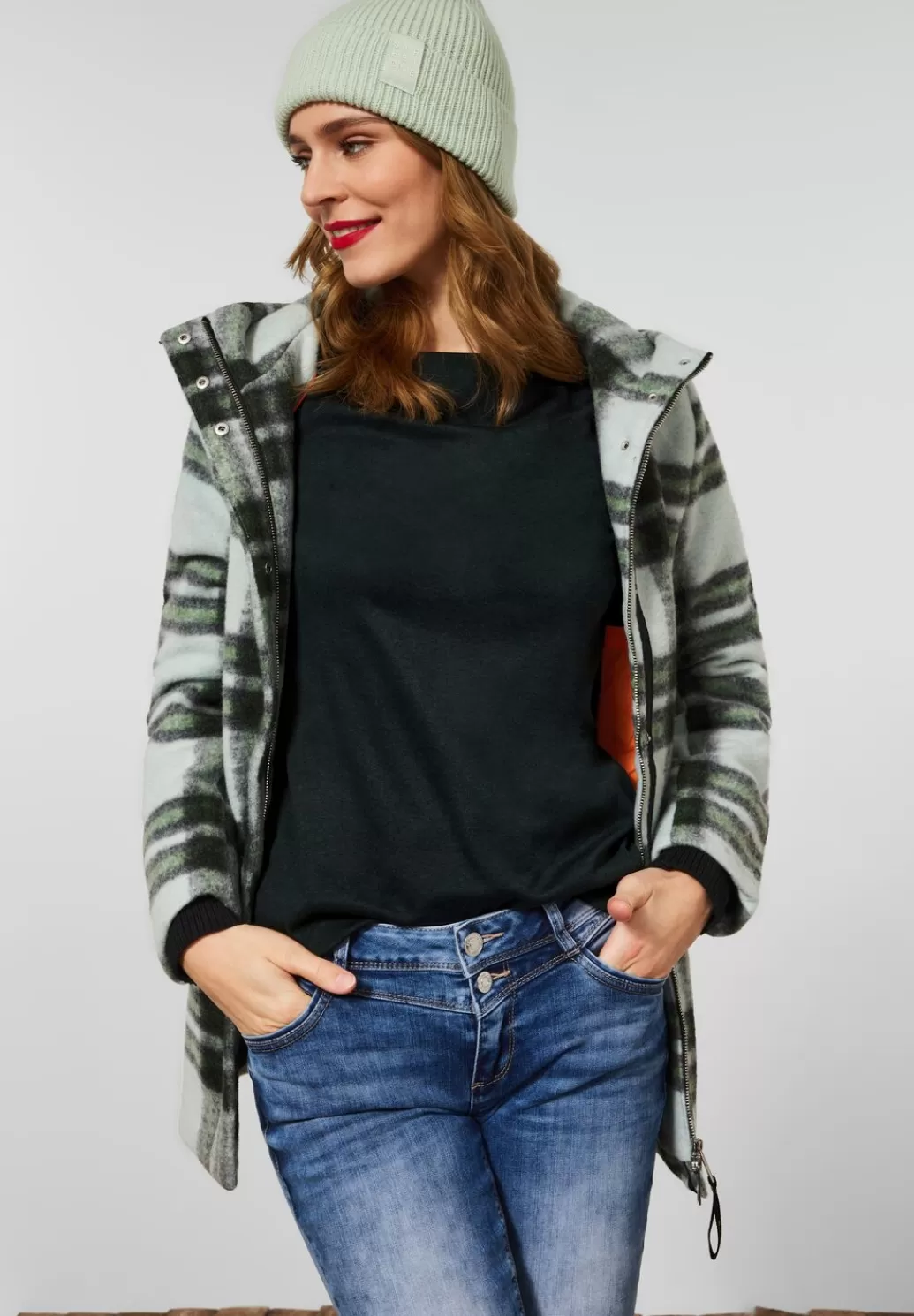 Street One Shirt Mit U-Boot Ausschnitt^Damen Langarm Shirts