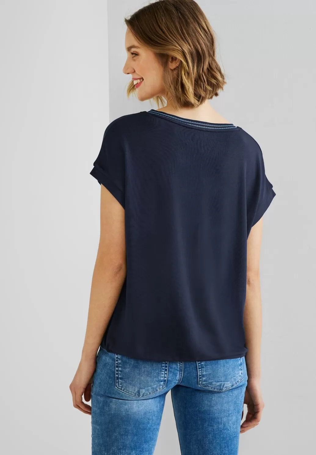 Street One Shirt Mit V-Ausschnitt^Damen Shirts