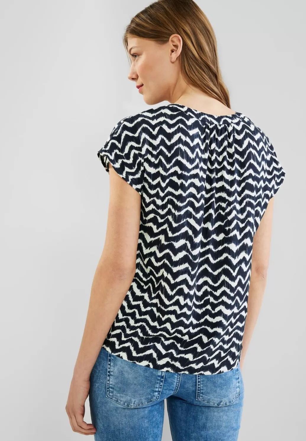 Street One Shirtbluse Mit Print^Damen Kurzarm Blusen