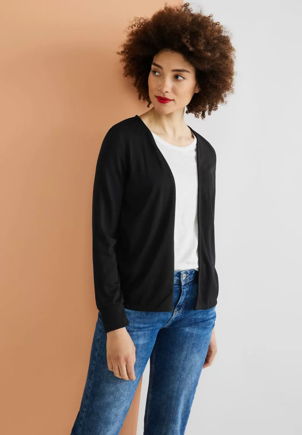 Street One Shirtjacke In Unifarbe^Damen Shirtjacken