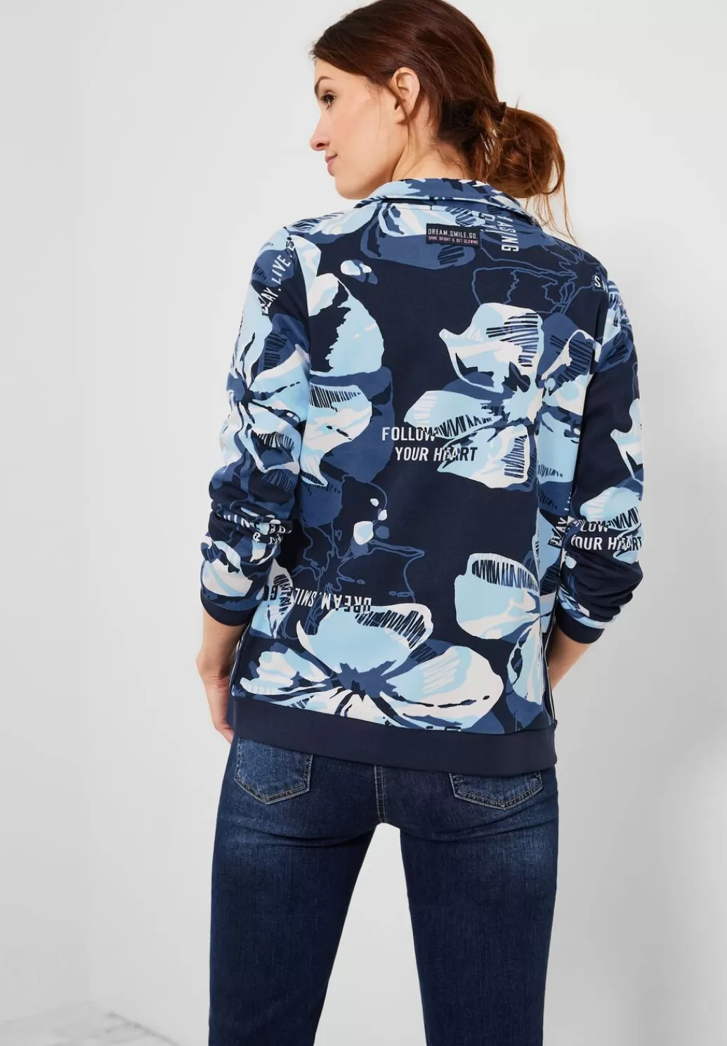 Street One Shirtjacke Mit Blumenprint^Damen Shirtjacken