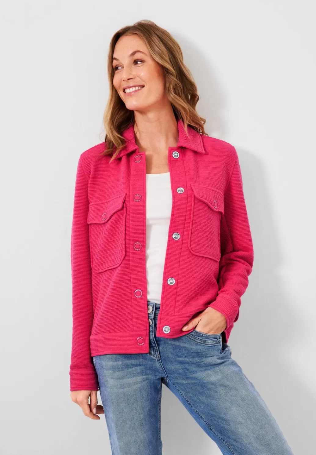 Street One Shirtjacke Mit Struktur^Damen Jacken