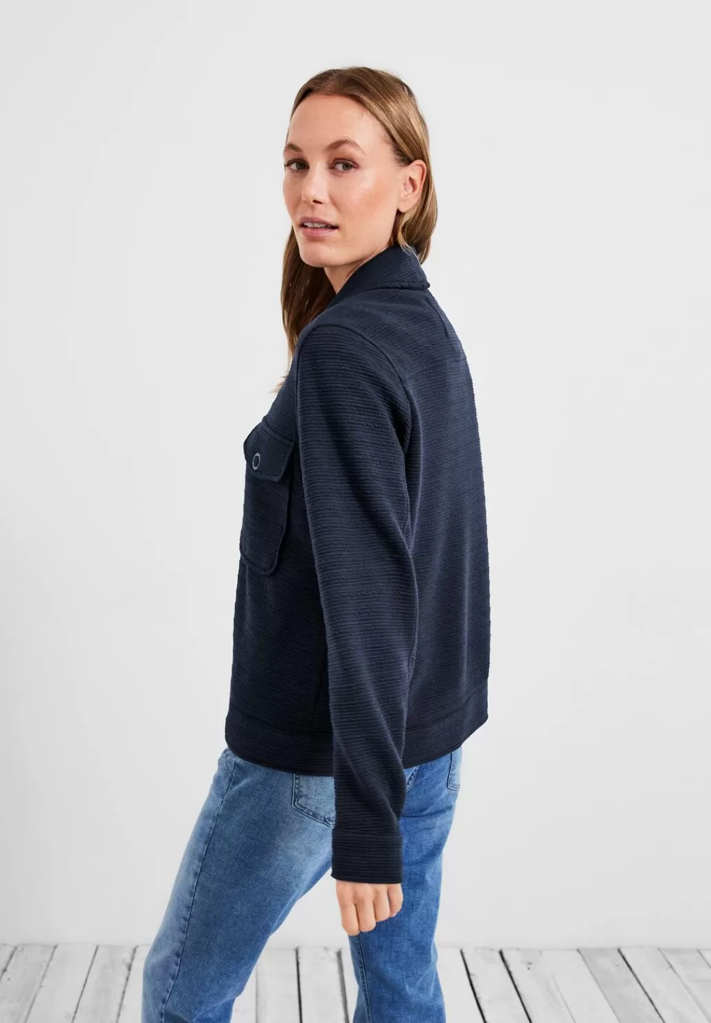 Street One Shirtjacke Mit Struktur^Damen Jacken