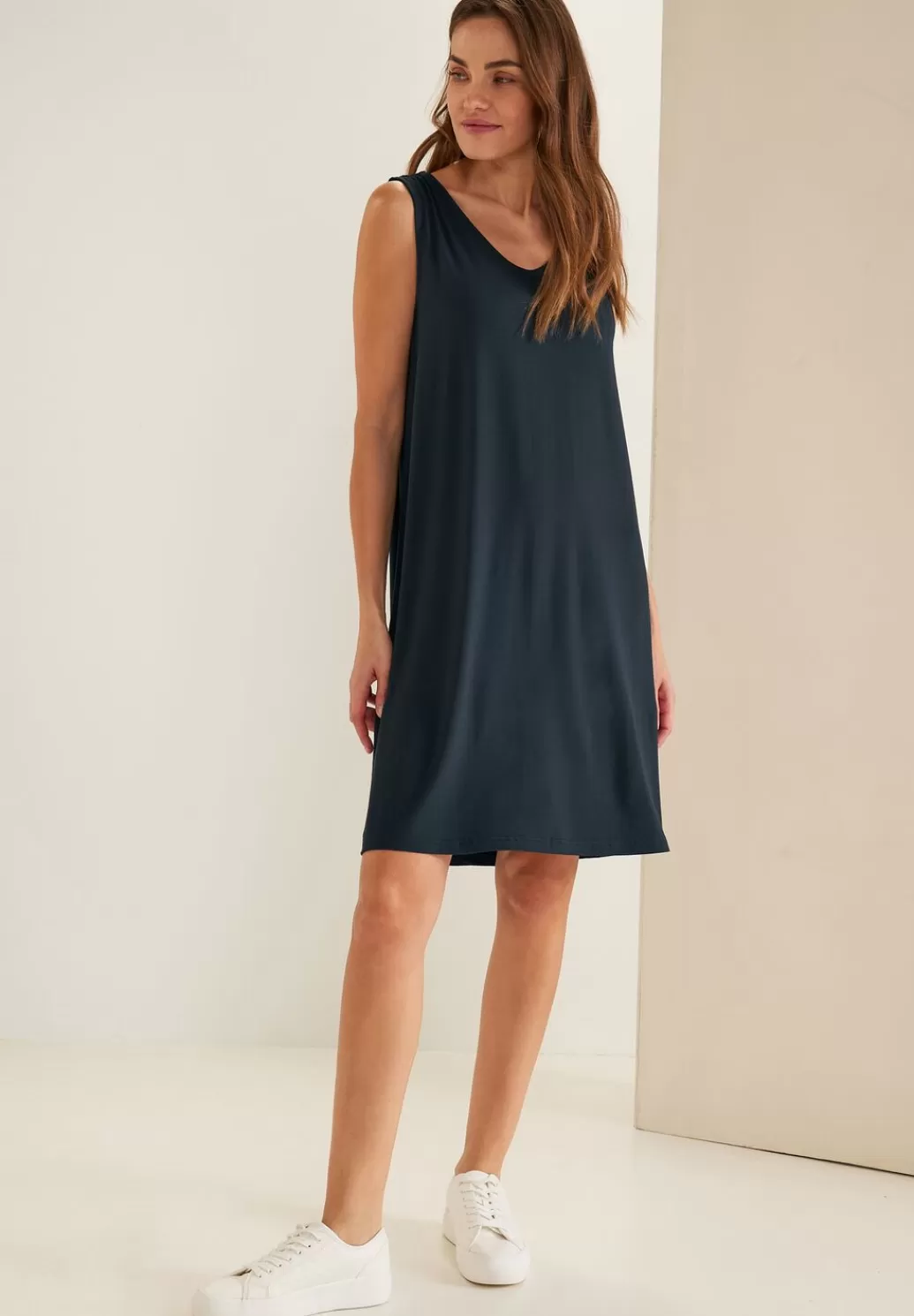 Street One Shirtkleid In Unifarbe^Damen Kleider