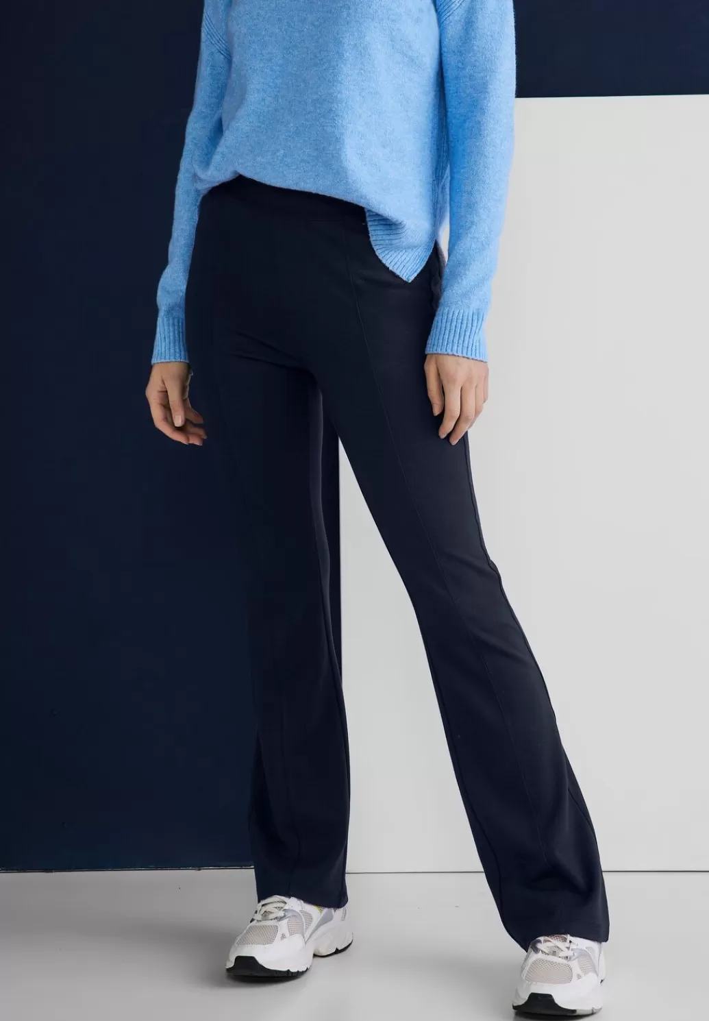 Street One Skinny Fit Hose Mit Bootcut^Damen Lange Hosen