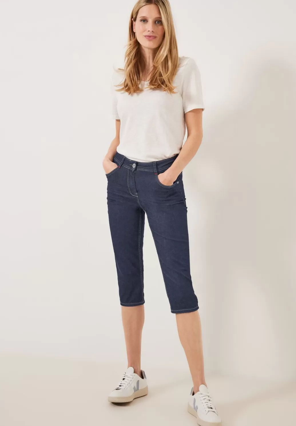 Street One Slim Fit Caprijeans^Damen 3/4 Jeans