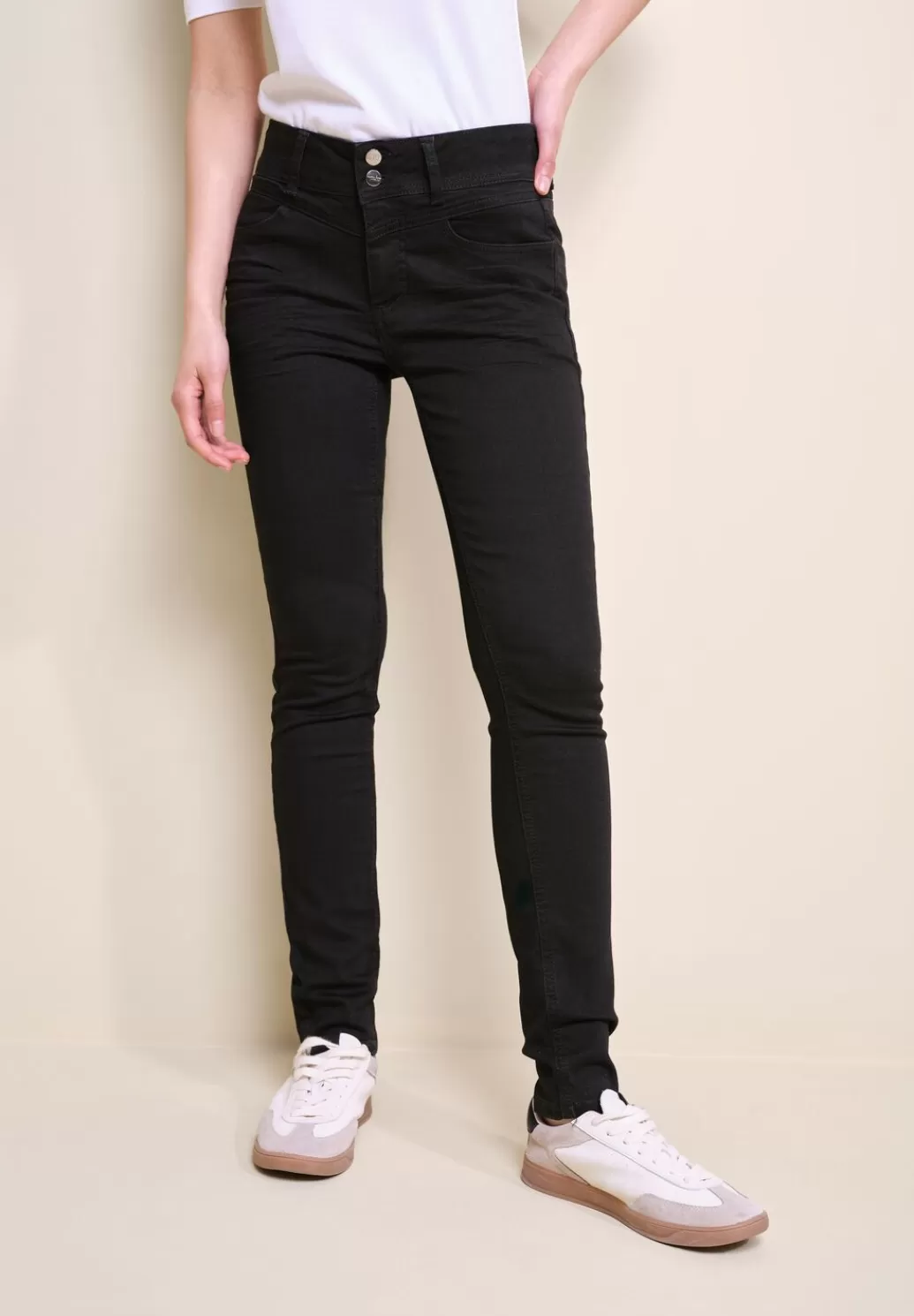 Street One Slim Fit Denim^Damen Lange Jeans