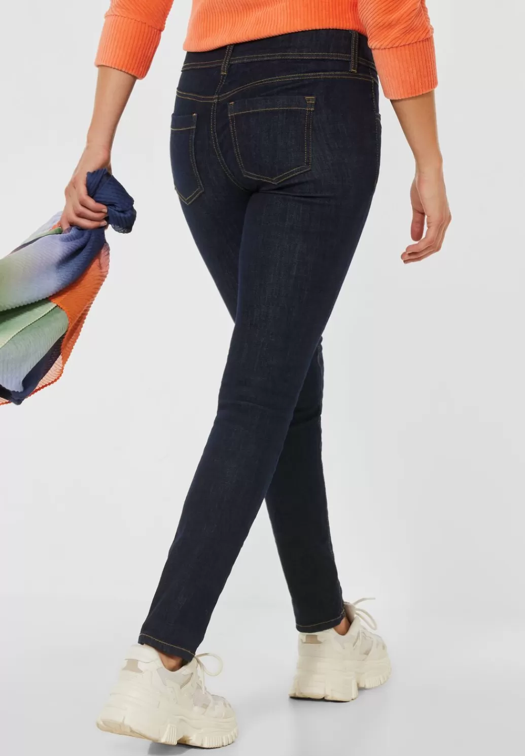 Street One Slim Fit Denim^Damen Lange Jeans