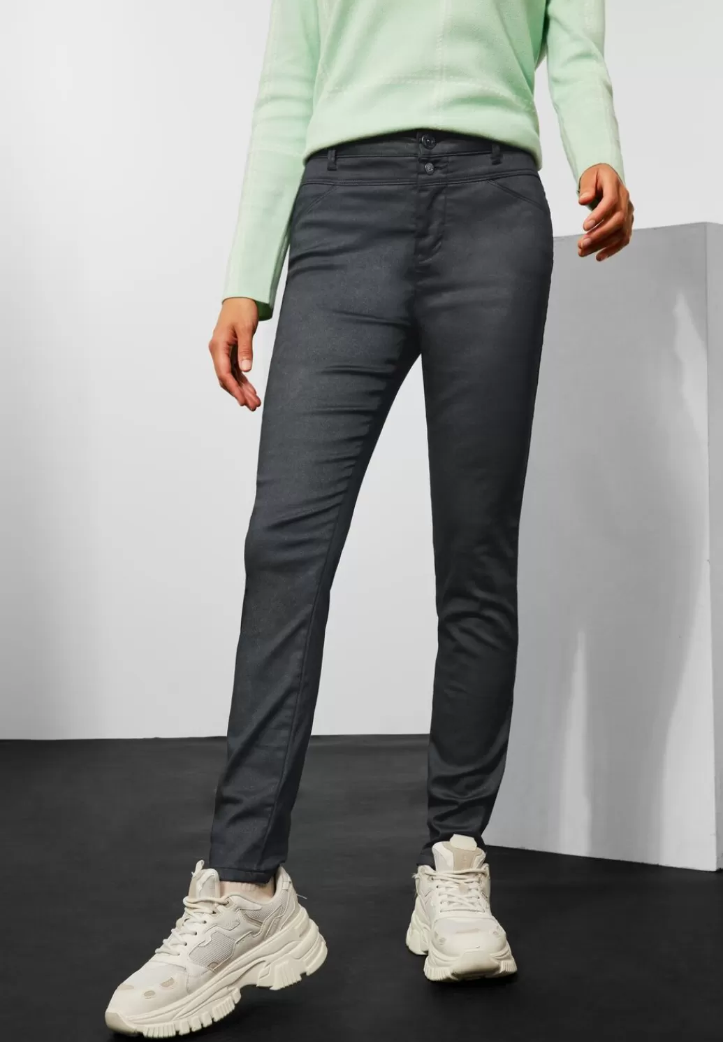 Street One Slim Fit Hose^Damen Lange Hosen