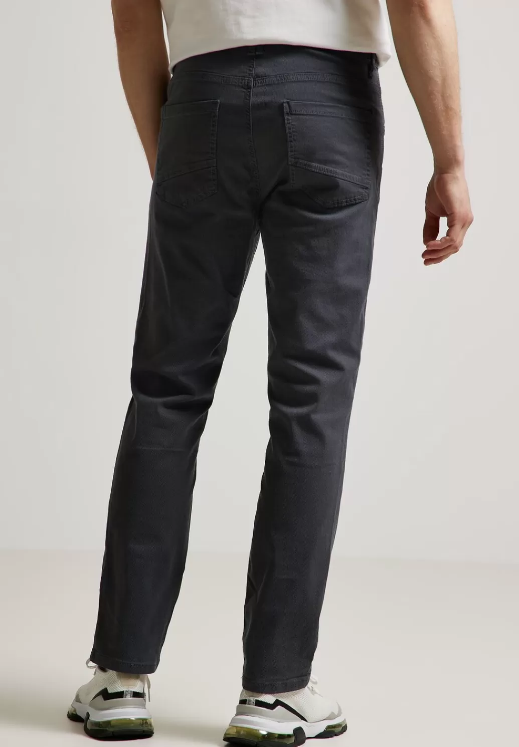 Street One Slim Fit Hose Mit Struktur^Herren Hosen