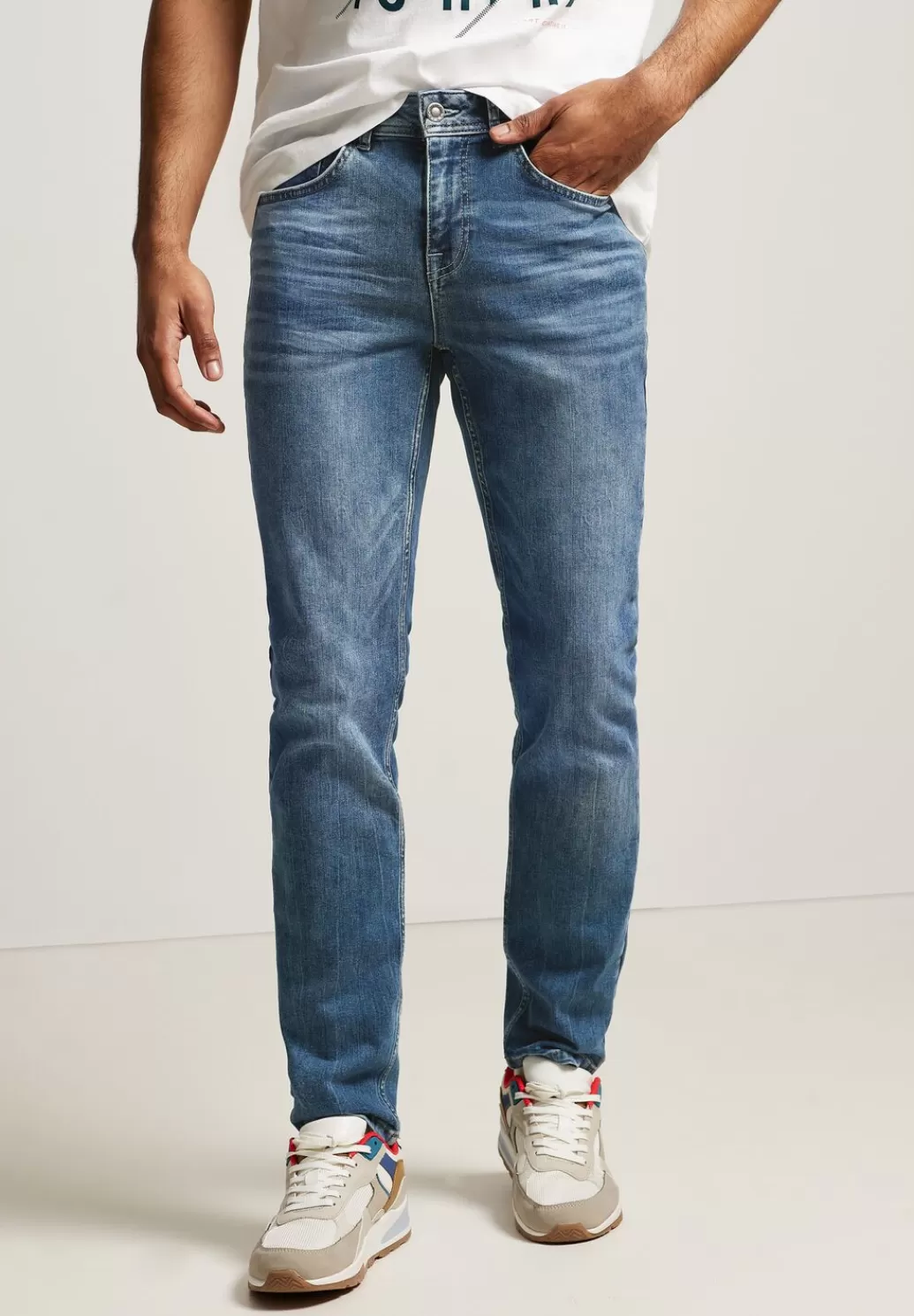 Street One Slim Fit Jeans^Herren Jeans