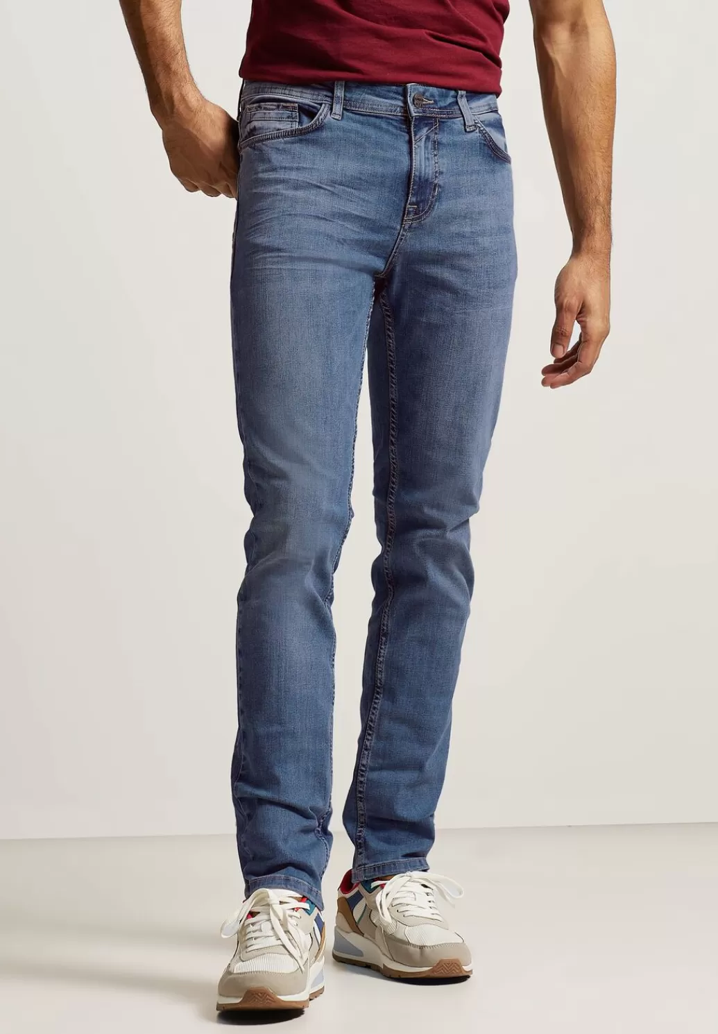 Street One Slim Fit Jeans^Herren Jeans