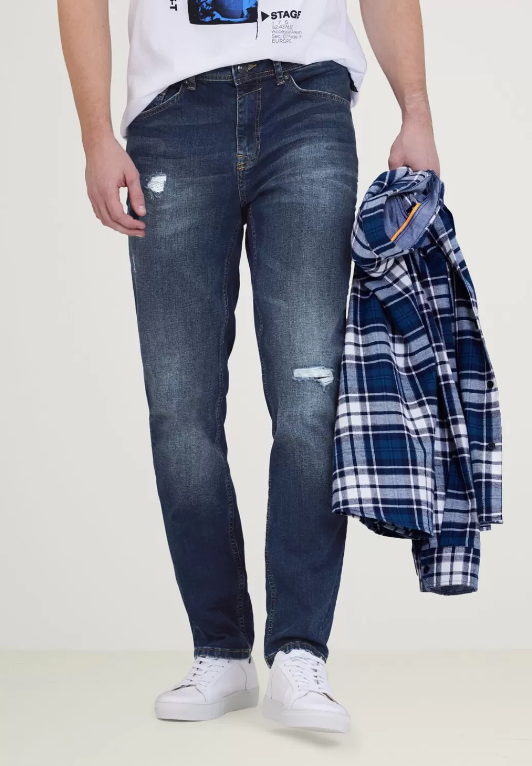 Street One Slim Fit Jeans^Herren Jeans