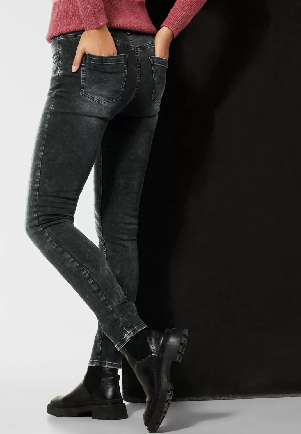 Street One Slim Fit Jeans^Damen Lange Jeans