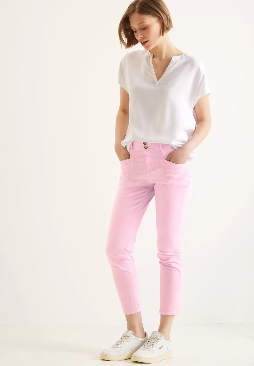 Street One Slim Fit Jeans^Damen Lange Jeans