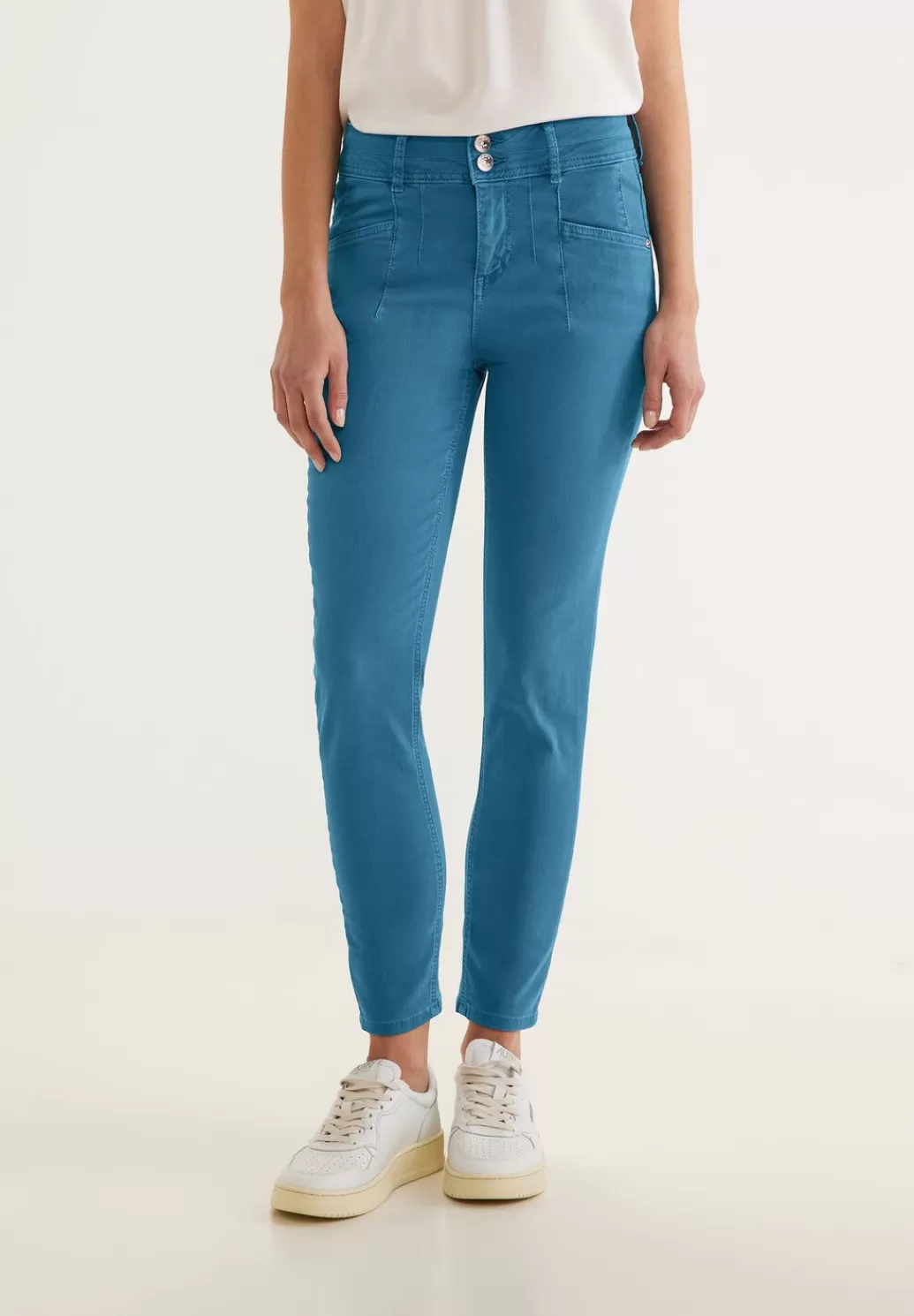 Street One Slim Fit Jeans^Damen Lange Jeans