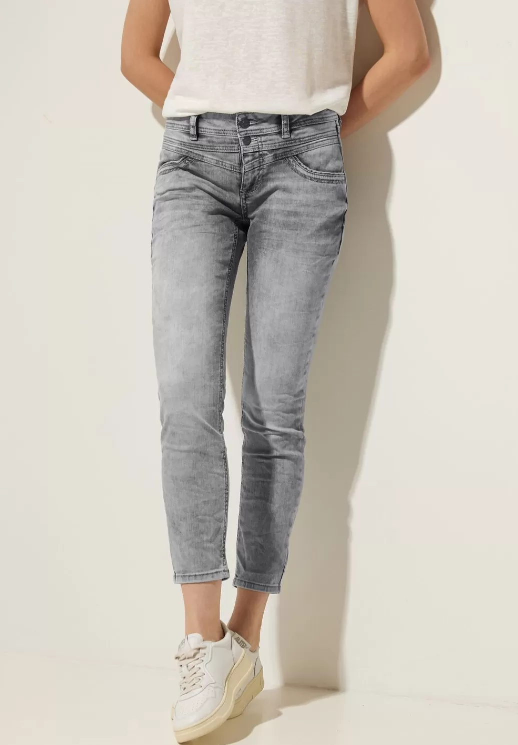 Street One Slim Fit Jeans^Damen Lange Jeans