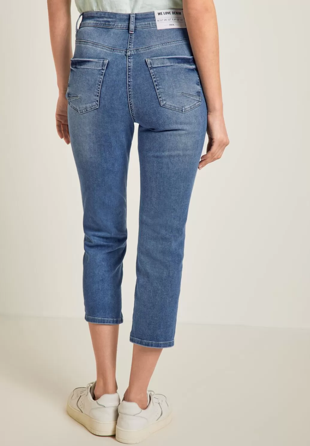 Street One Slim Fit Jeans^Damen 3/4 Jeans