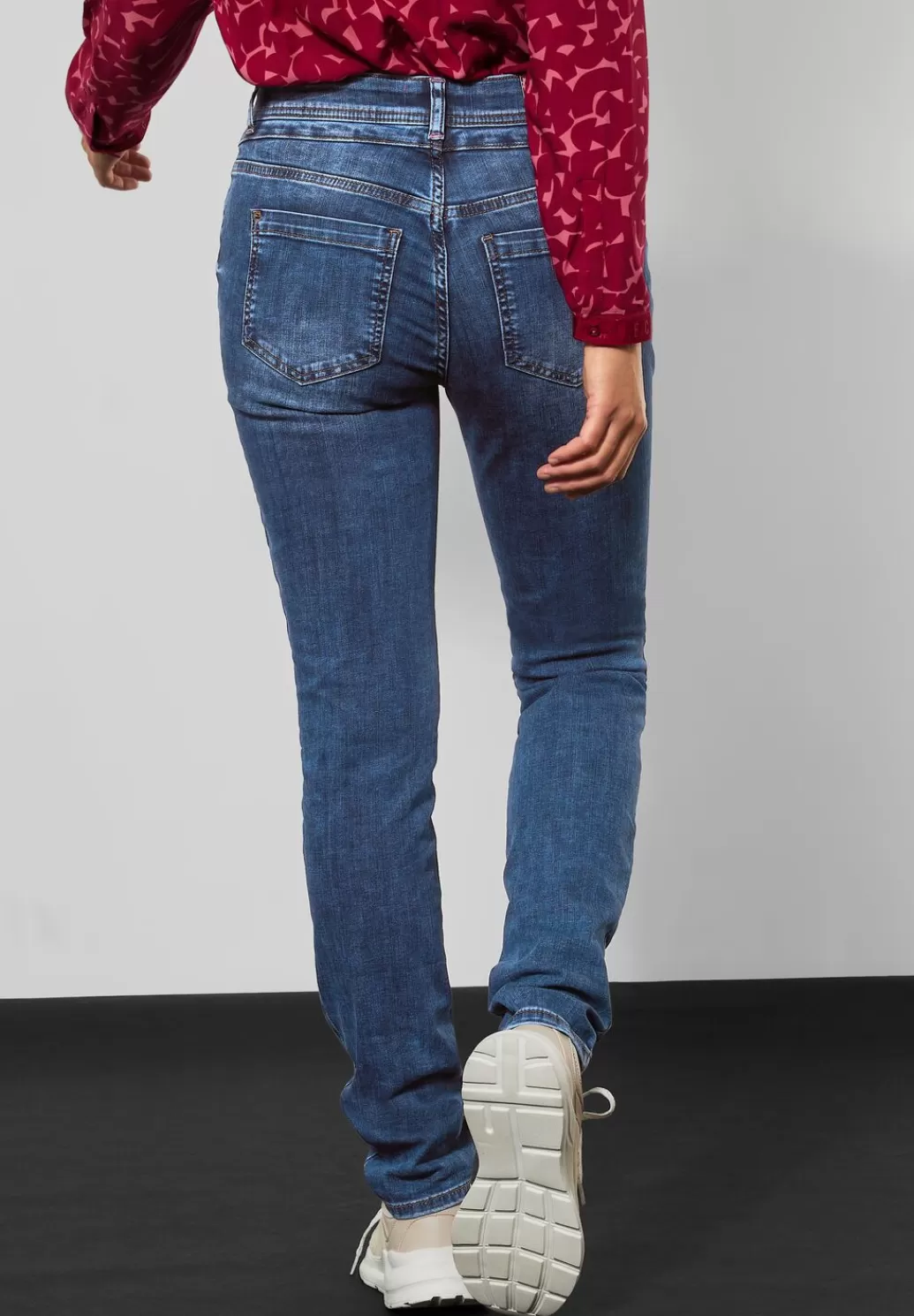 Street One Slim Fit Jeans^Damen Lange Jeans