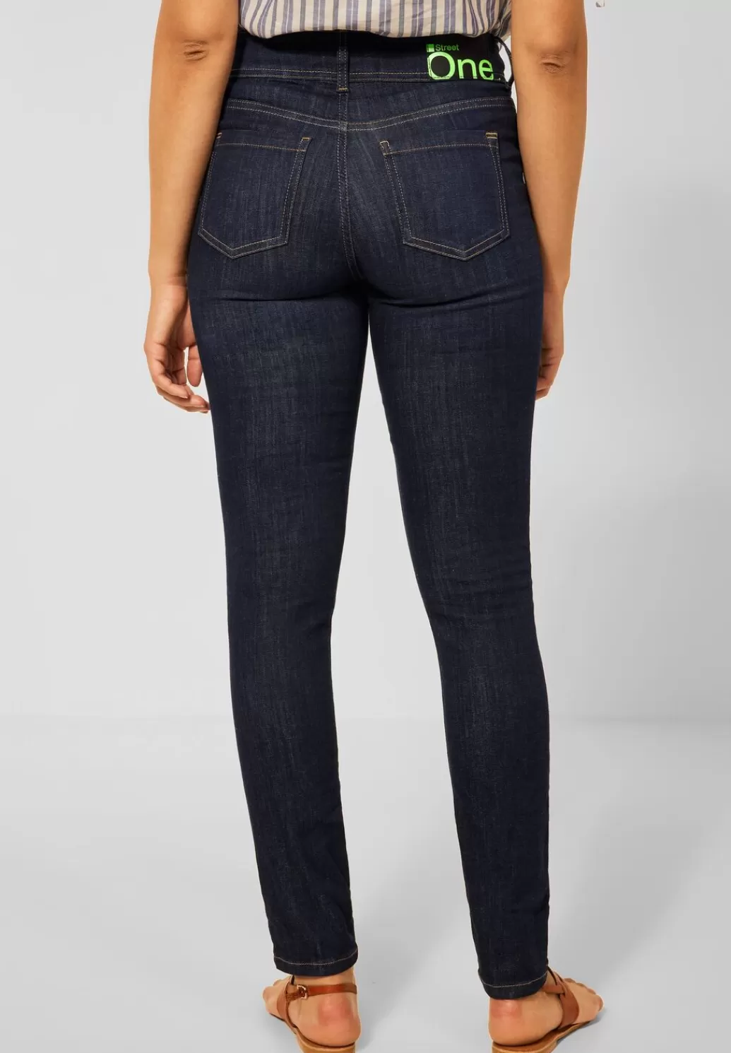 Street One Slim Fit Jeans^Damen Lange Jeans