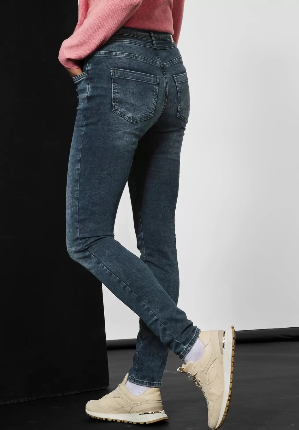 Street One Slim Fit Jeans^Damen Lange Jeans