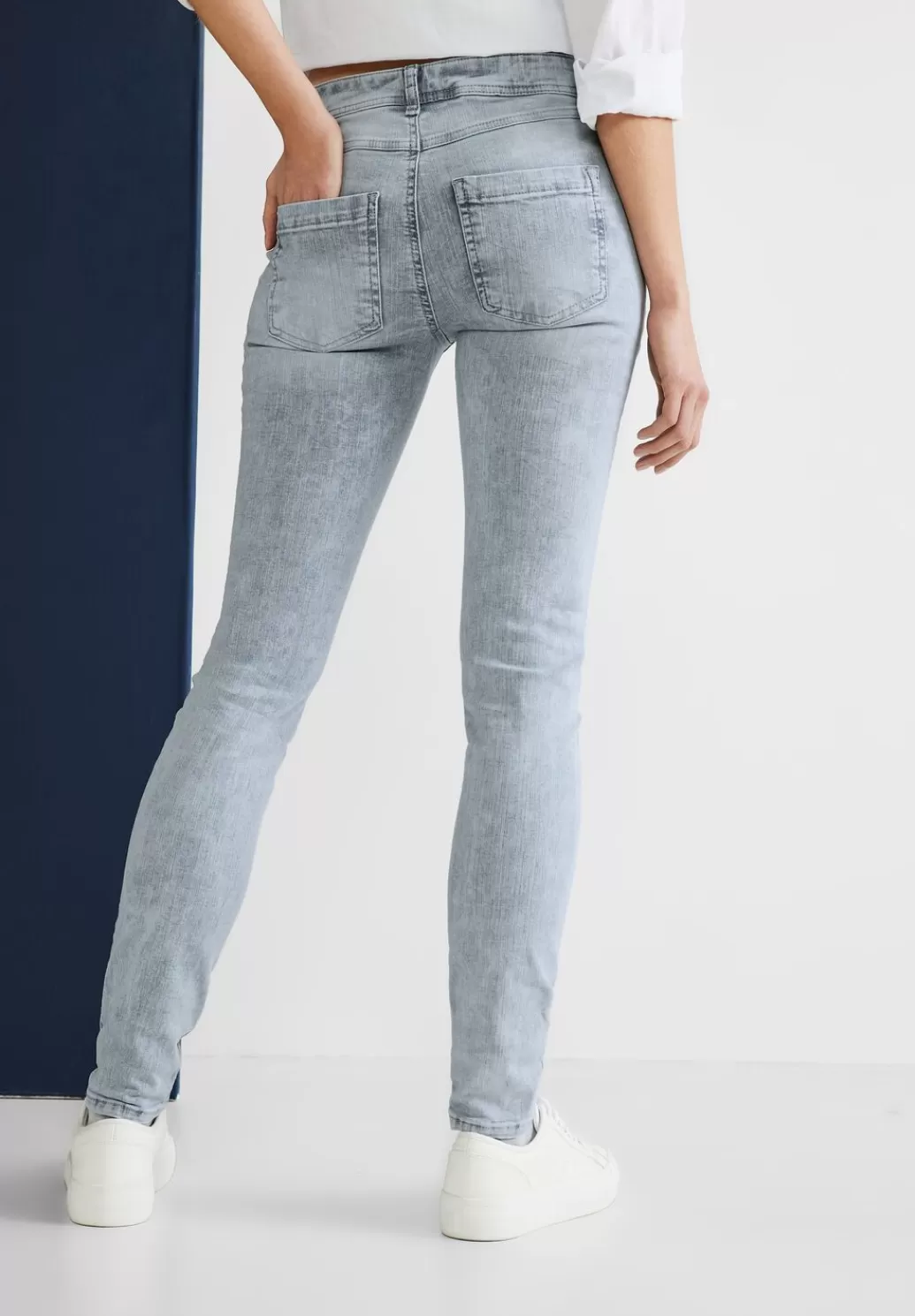 Street One Slim Fit Jeans^Damen Lange Jeans