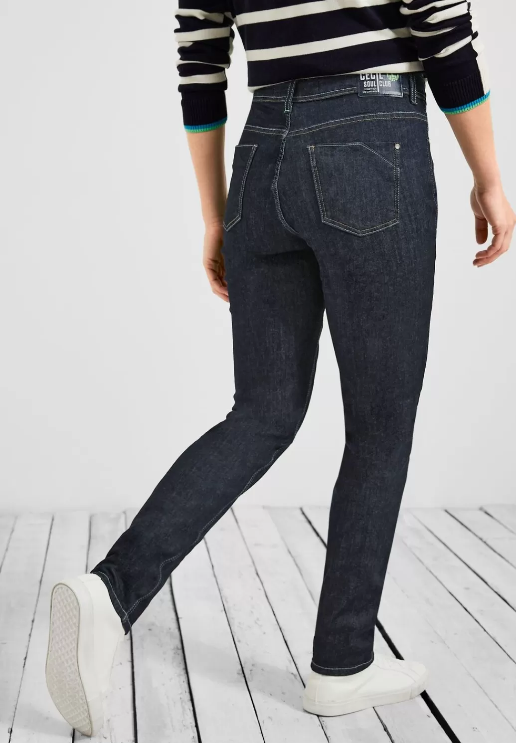 Street One Slim Fit Jeans^Damen Lange Jeans