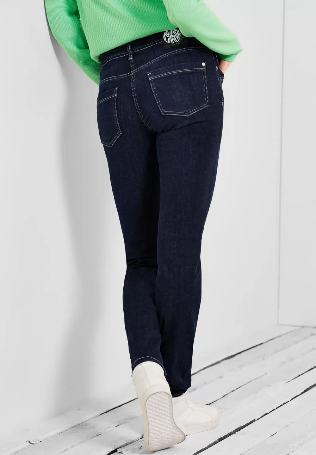 Street One Slim Fit Jeans^Damen Lange Jeans