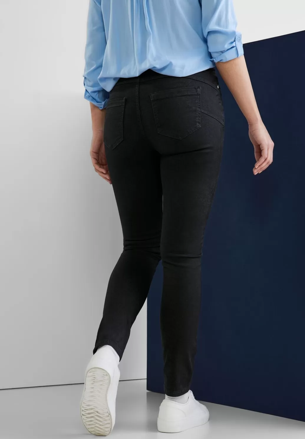 Street One Slim Fit Jeans^Damen Lange Jeans