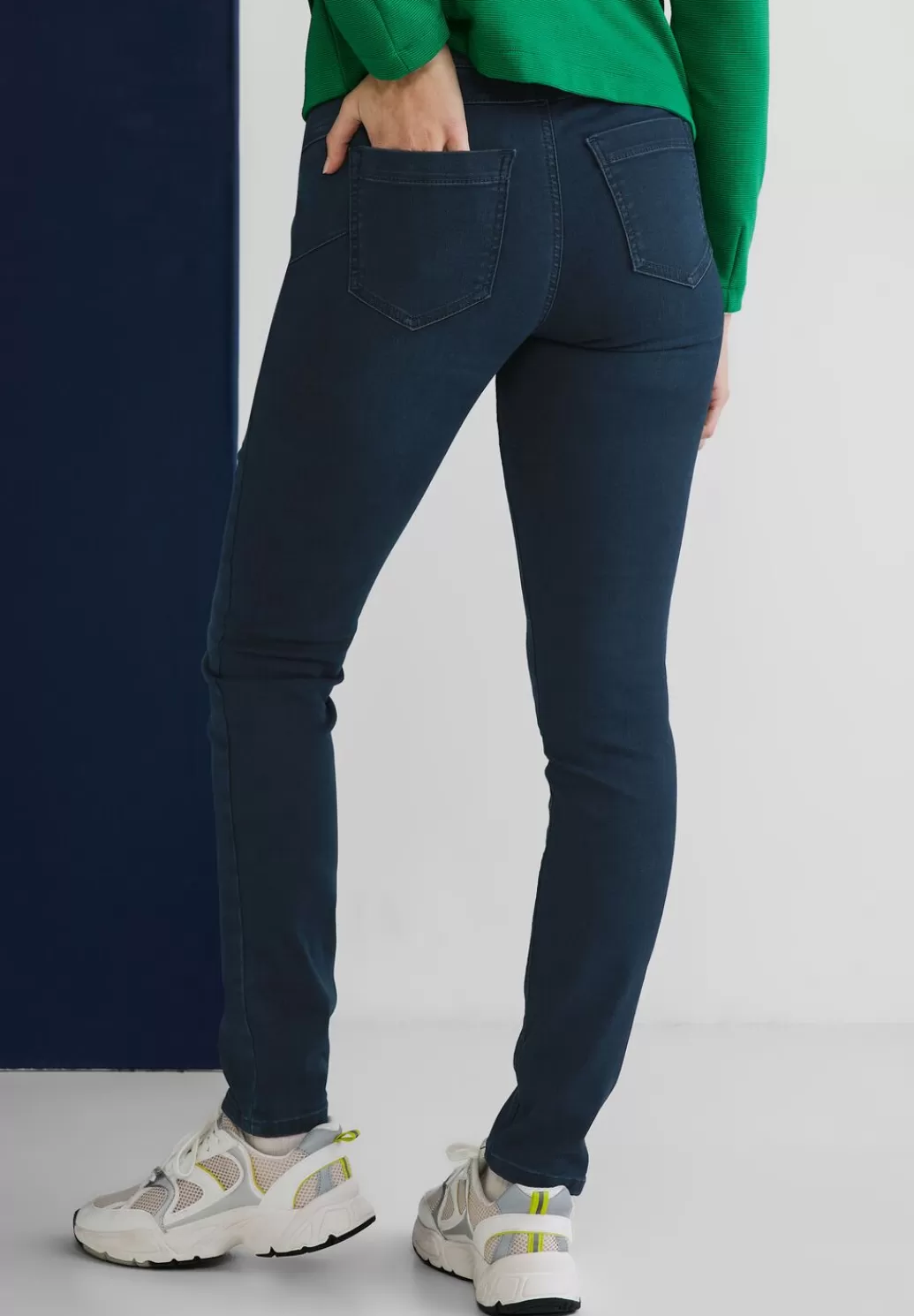 Street One Slim Fit Jeans^Damen Lange Jeans