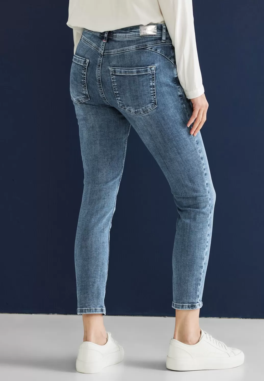 Street One Slim Fit Jeans^Damen Lange Jeans