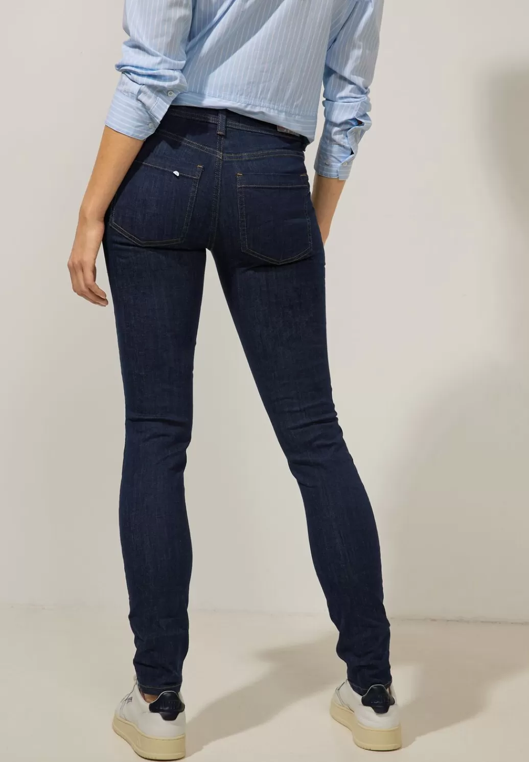 Street One Slim Fit Jeans^Damen Lange Jeans